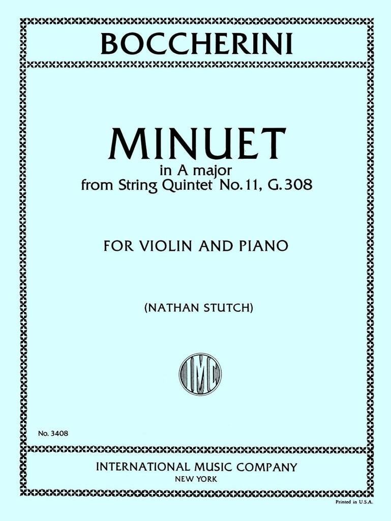 Minuetto La Dal Quintetto N. 11